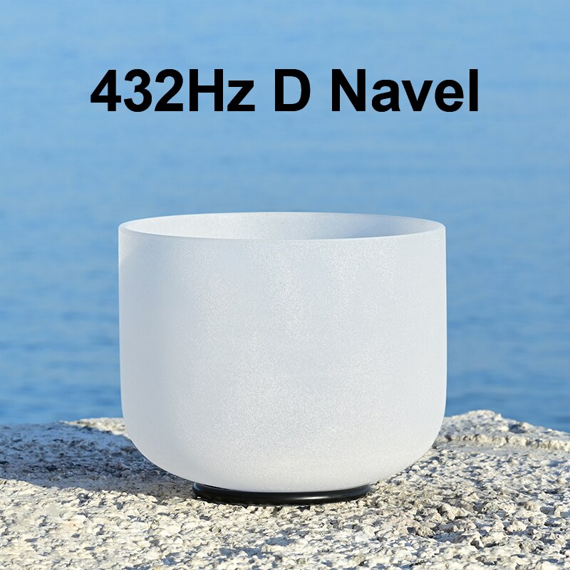 Crystal Sound Bowl Frosted Quartz