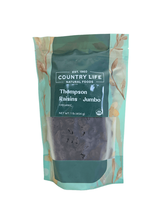 Raisins, Thompson Jumbo, Organic