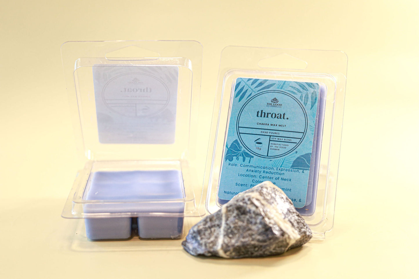 Throat Chakra – Luxe Hand-Poured Natural Soy Wax Melts