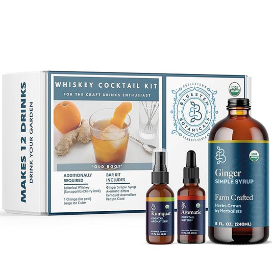 Whiskey Cocktail Kit - Bluestem Botanicals
