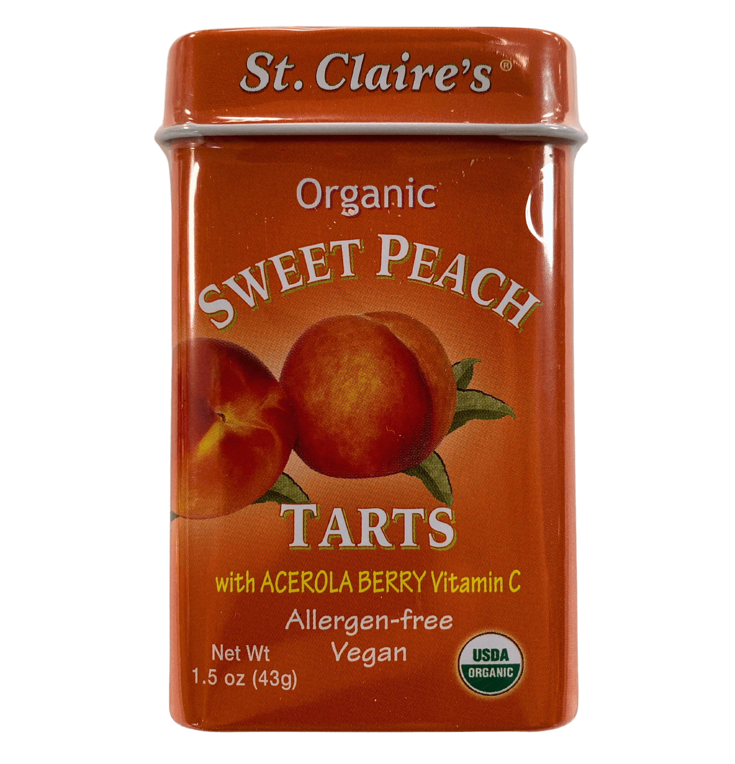Sweet Peach Tarts, Organic
